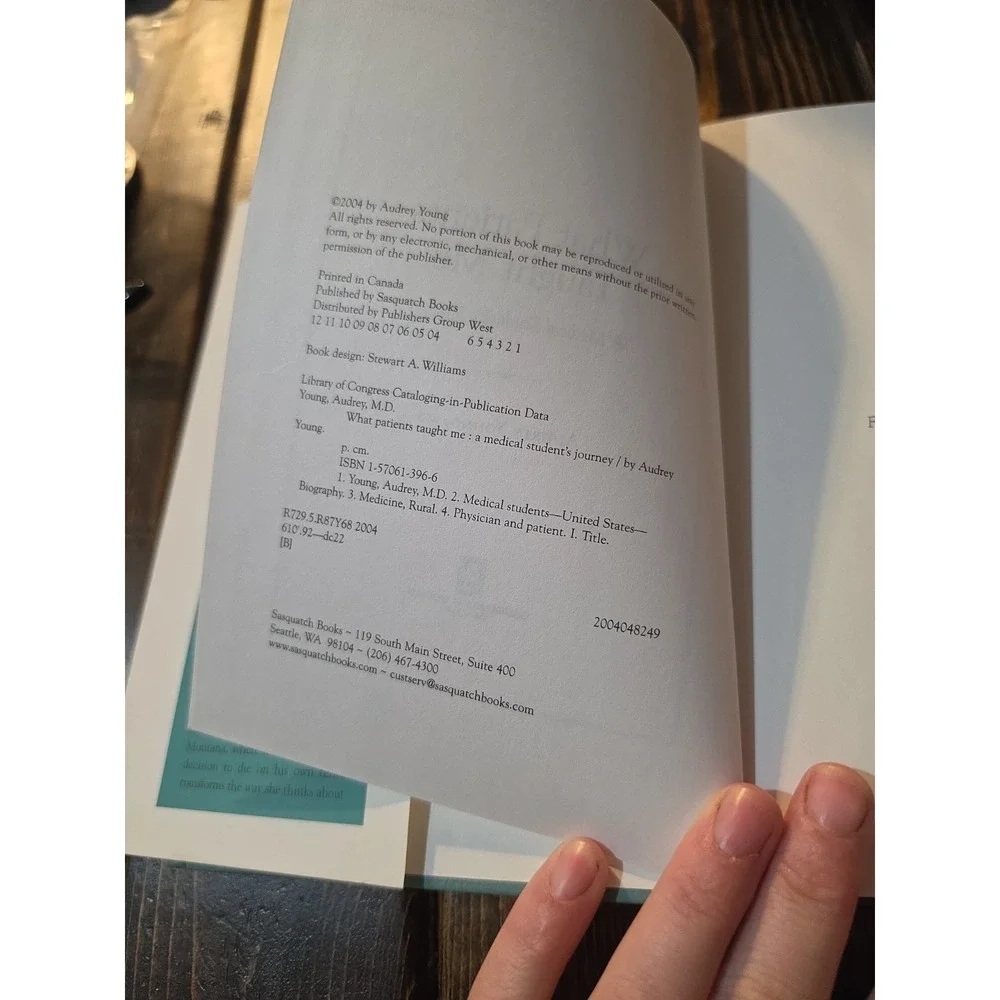 What Patients Taught Me: A Medical Students Journey -‎ Hardcover - VERY GOOD